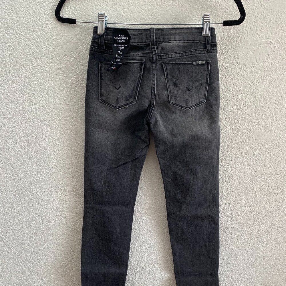 Girls Hudson Jeans Kaia Convertible Skinny Super Stretch 10 / 25 Inch Inseam NWT